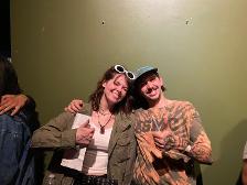 might delete but here’s me w marco (mustard service singer) from saturday>:)