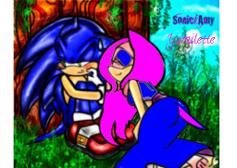 Sonic x Yamilette (Sonic I can see you blushing -_-)