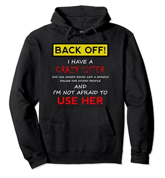 I need to make my sister wear this