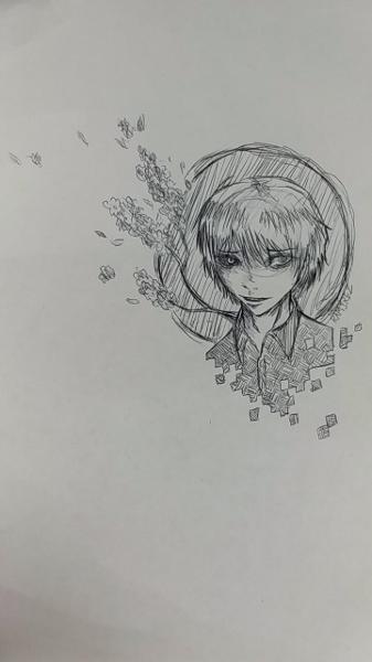 I re-drew my old tg fancharacter help me