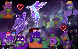ROTTMNT Donnie/Donatello! Made in Middle School
