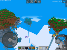 So I decided to make floating islands-