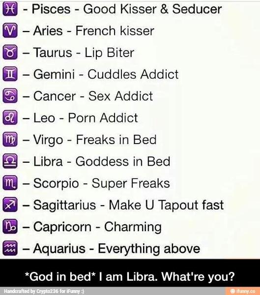 I'm actually a Gemini, a cuddle addict. What are you?