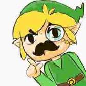 Link is being dapper.