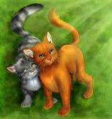 Graystripe and Fireheart!