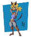 MS. FORTUNE FROM SKULLGIRLS AS DIO HAHAHAHA BEST CROSSEVER EVER