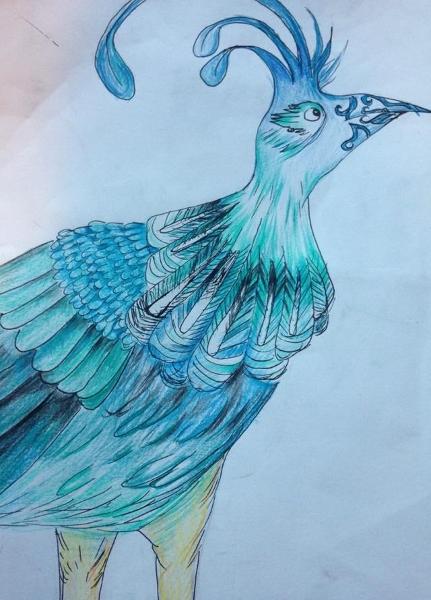 My drawing of a bird