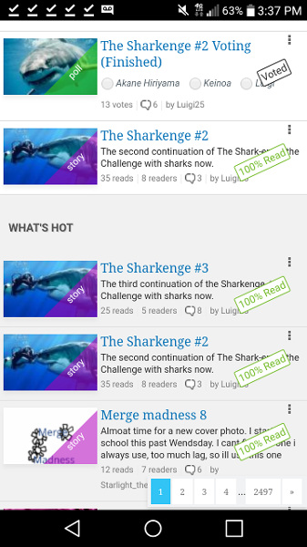 Sharks taking over Qfeast! (And merge madness)