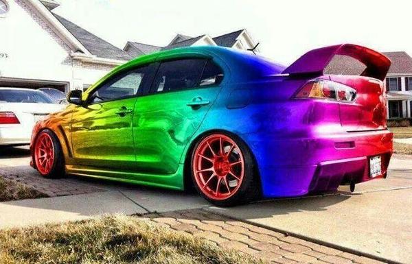When I Grow up I'm Gonna Get Rainbow Car