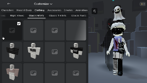 i spent my robux on shit i cant even wear :/
