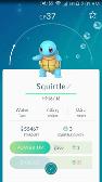 I caught squirtle today dont ask why im up at 2 am to catch squirtle