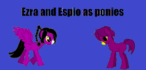 Me and Espio are Ponies!