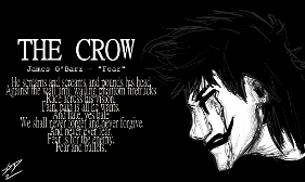 While I was gone I got super obsessed with The Crow again