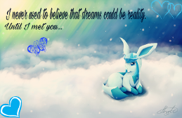 I made the Quote and added the butterfly and love hearts~