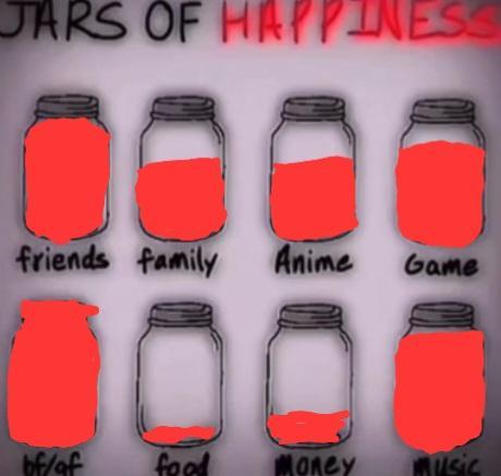 My jars of happiness