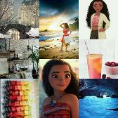 Modern day Moana Collage for my story