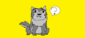 Wolfie as a pokemon. (Pokepup or AKA Pokewolf) He's only a starter.