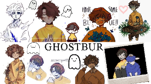 My own GHOSTBUR wallpaper that I made! I have some different varieties I can post them if you'd like