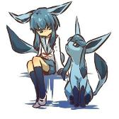 Anime version on Glaceon! :3