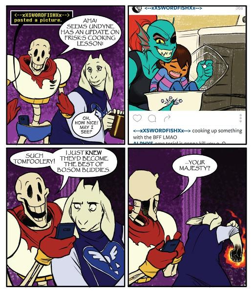 Omg Undyne you shouldn't have done that