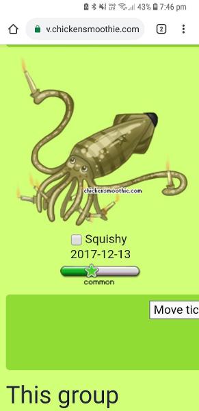 Its a jewish squid name Squishy.