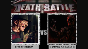Freddy Kreuger vs nightmare Freddy who wins comment below.