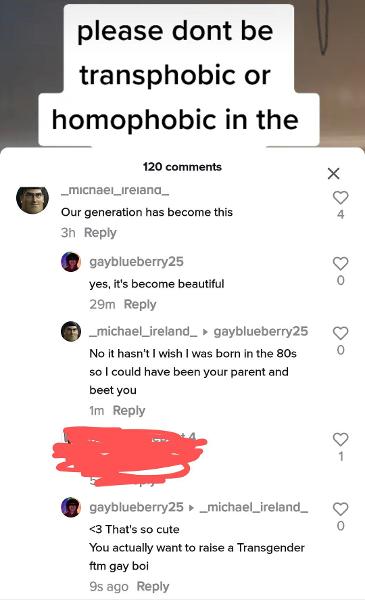 Me pissing off some homophobes-