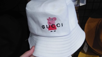 didn't know Peppa Pig had her own Gucci line
