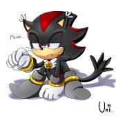 I gave Shadow the catbell from Mario. XD