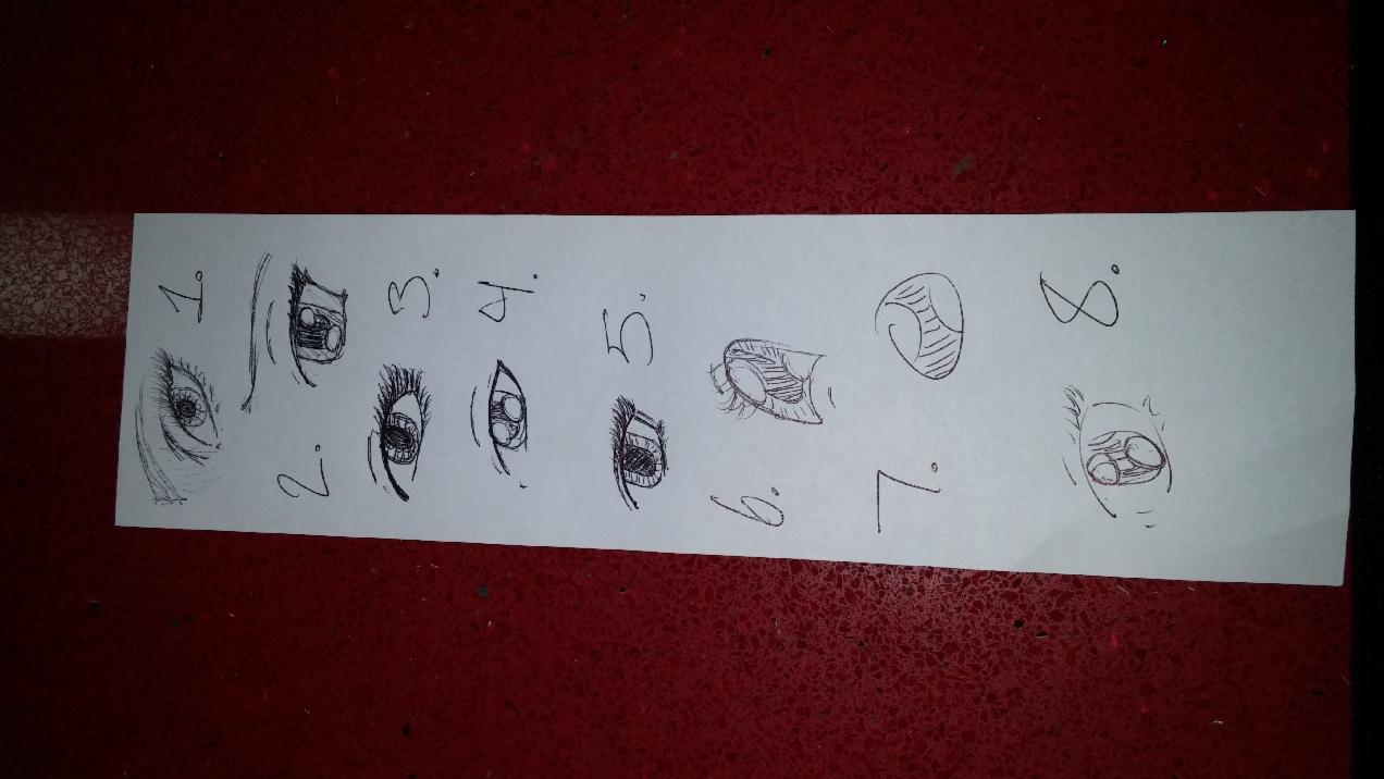 When ur bored at work and having nothing but a pen xD