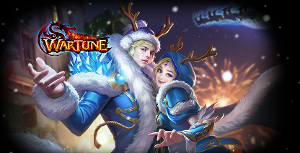 HAS to be my fave Christmas loading screen from Wartune YET!