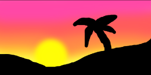 I drew a sunset