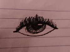 I drew an eye and I'm proud of it lol