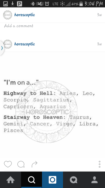 Im a leo and on a highway to hell