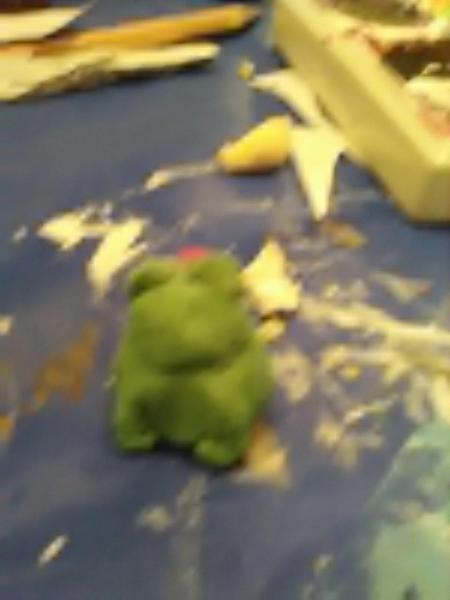 including a clay fredrick in my science project