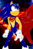 Sonic is Super Man? XD