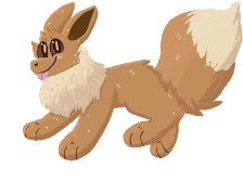 I tried painting an eevee