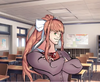 Monika has been working out.ALOT!!!!