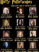 Which witch or wizard matches near your birthday?
