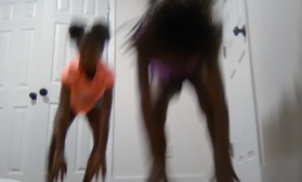 ss form a vid of me and my sis doing wolf hops🥰