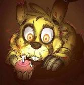 Watches cupcake. He can move and go see Phantom Chica