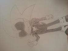 Jack Skellington Sonic! :3 Sorry for the crap quality.