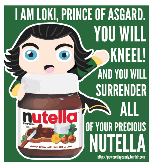 o.o *hides Nutella* Don't have any, sorry.