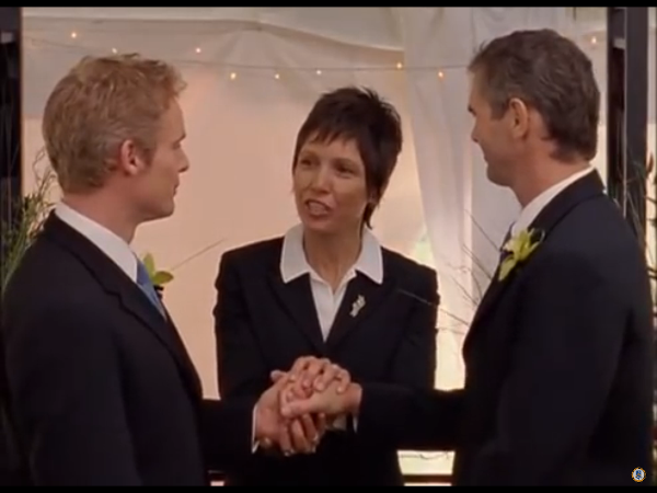 Gay wedding in degrassi season 4 (2005 I think)