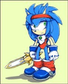 was suposed to be a real sonic charater