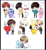 cute bts and bt21