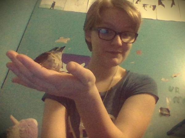 me and my new birb