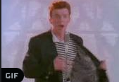 NEVER GONNA GIVE YOU UP >:D
