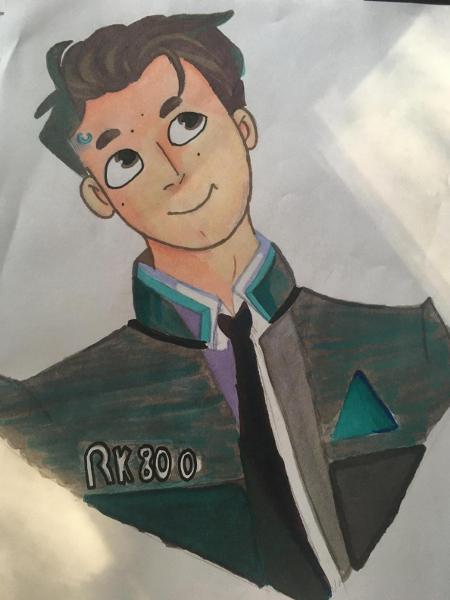 I DIDNT HAVE THE RIGHT COLORS FOR THE JACKET SHAJNDKSG