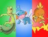 What is the middle pokemon's name?